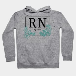 regisered nurse 2020 RN est 2020,nurse graduation gift for nurse Hoodie